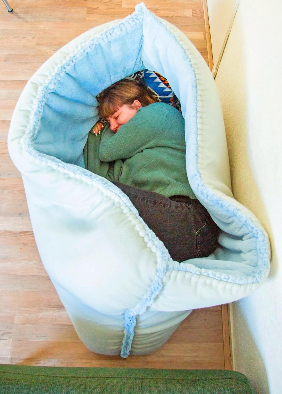 Floof Giant Pouch Nap Spot Super Soft Lounging Pocket Cocoon