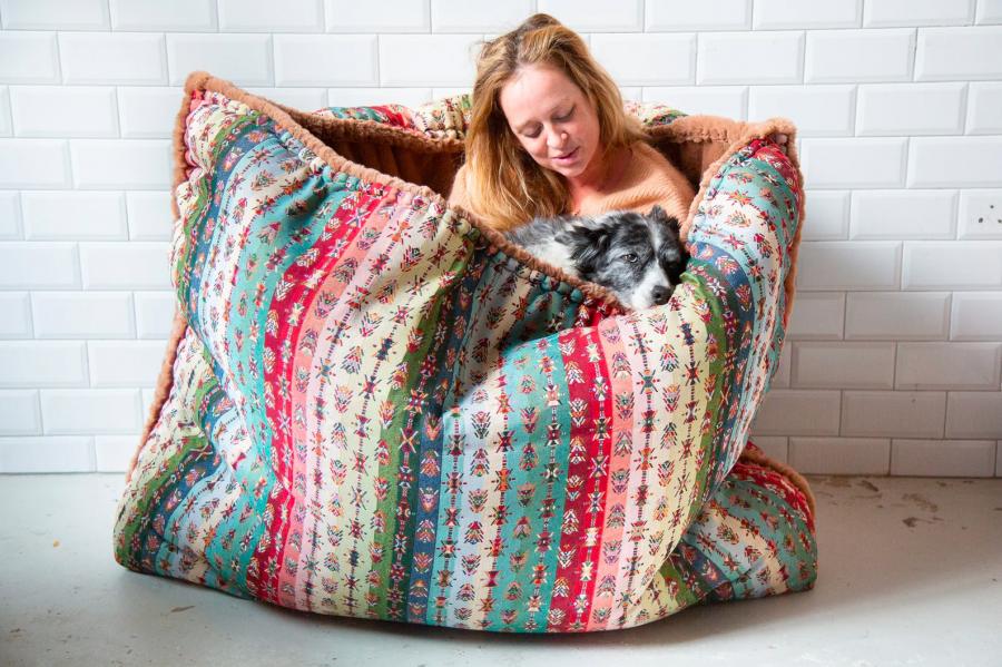 Floof Giant Pouch Nap Spot Super Soft Lounging Pocket Cocoon