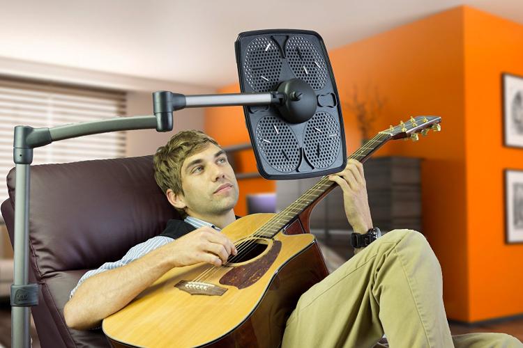 Floor Stand Tablet Holder - Adjustable arm iPad holder - Senior tablet holder