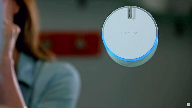 Flosstime - Automatic Floss dispensing gadget - Push button and auto dispenses perfect amount of floss