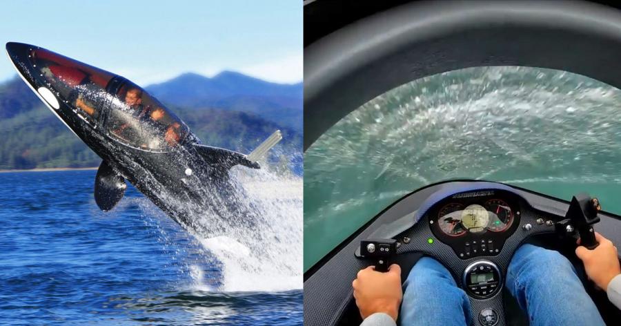 seabreacher hybrid submarine watercraft