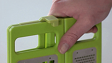 Grate Slicer Combo Folds Flat For Easy Storage - Joseph Joseph foldable cheese grate slicer