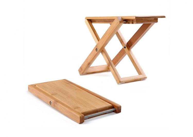 Folding Bamboo Wooden Toilet Squatting Stools - Manspread toilet stools