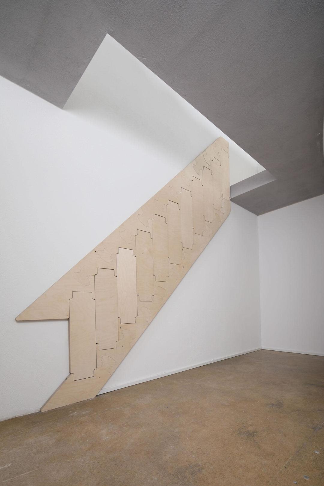 Klapster Folding Staircase for tiny homes or small apartments