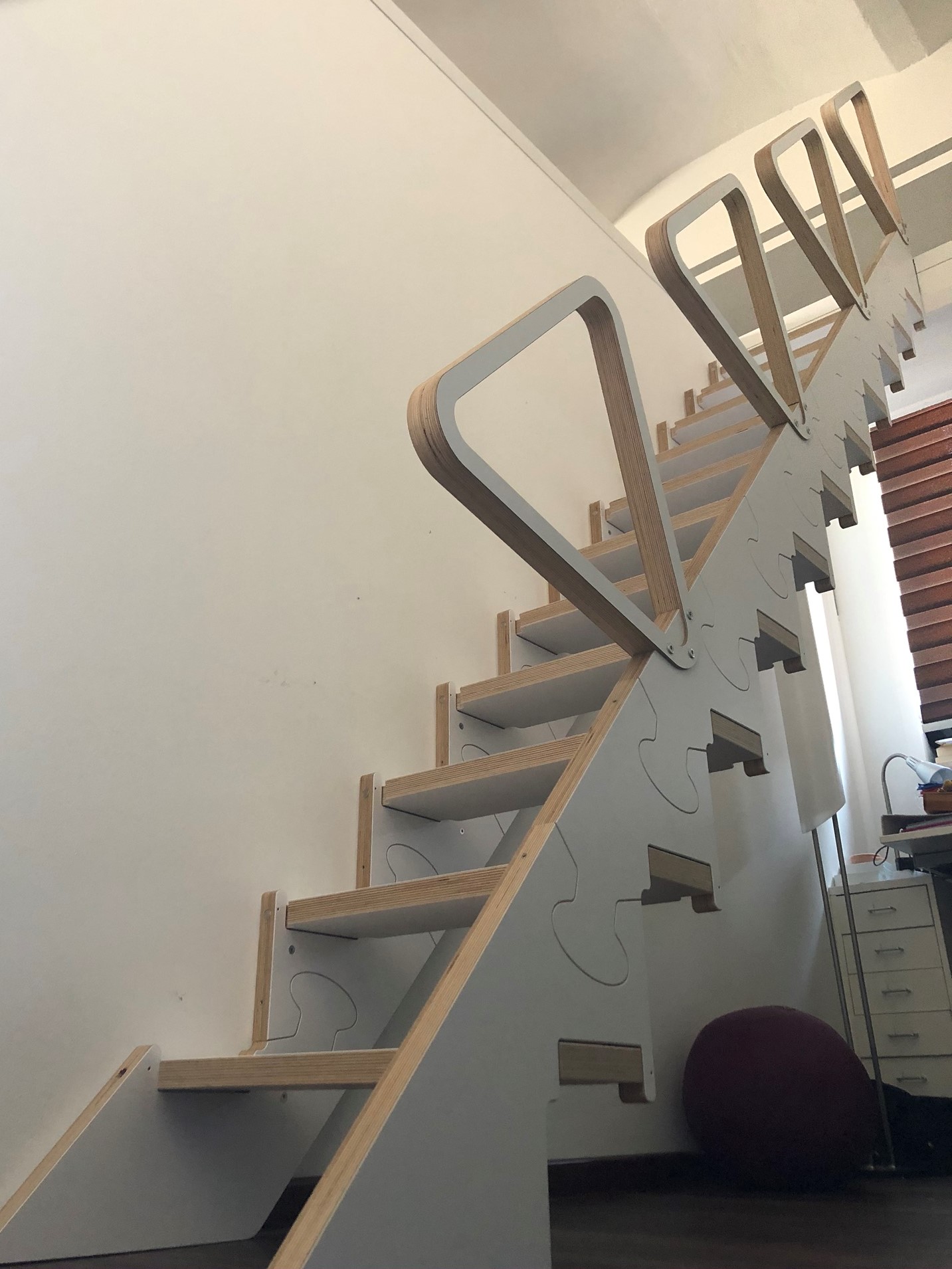 Klapster Folding Staircase for tiny homes or small apartments