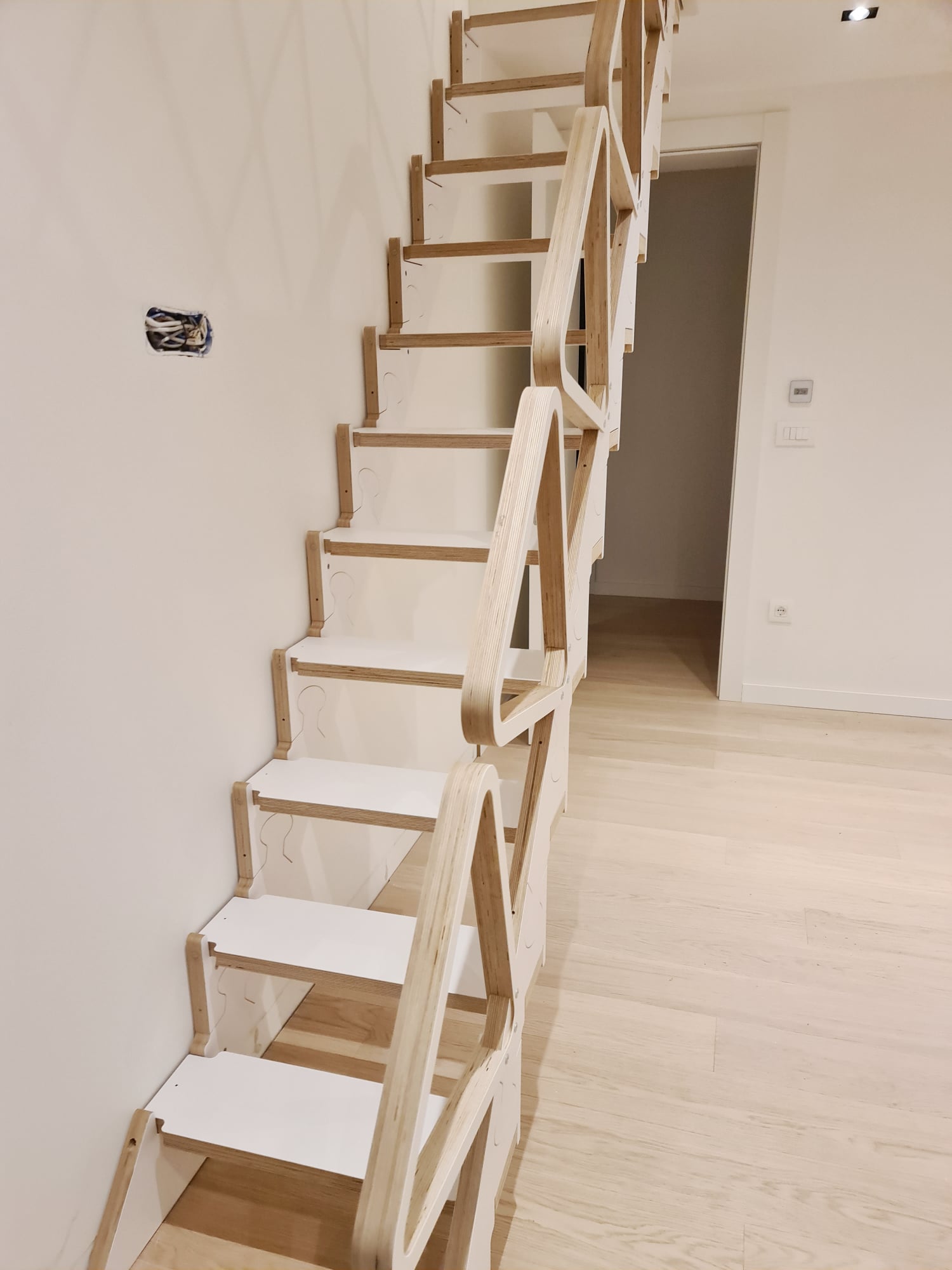 Klapster Folding Staircase for tiny homes or small apartments