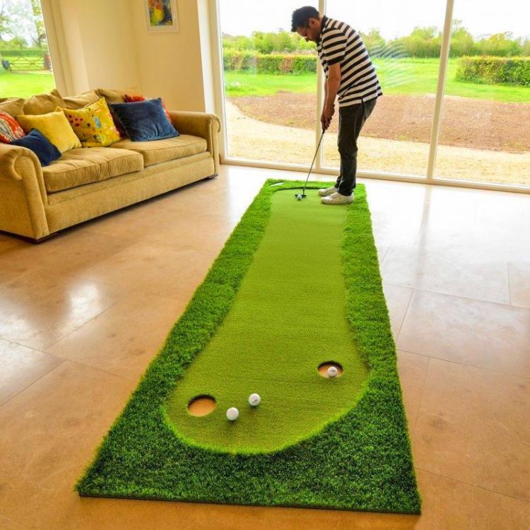 FORB Giant Golf Putting Mat For The Home - Giant putting green for practicing golf in the home or office