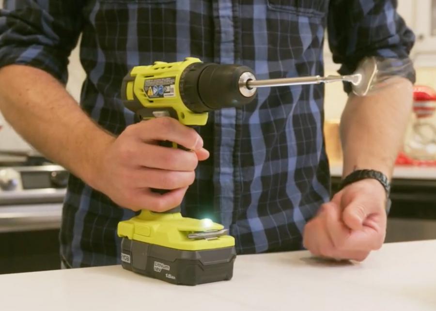 Fork Drill Bit Attachment - Drill cooking mixer gag gift