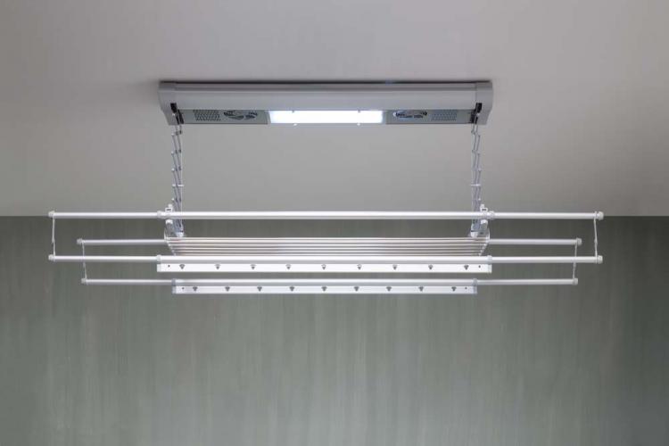 Foxydry Electric Clothesline - Remote control clothesline raises and lowers to save room