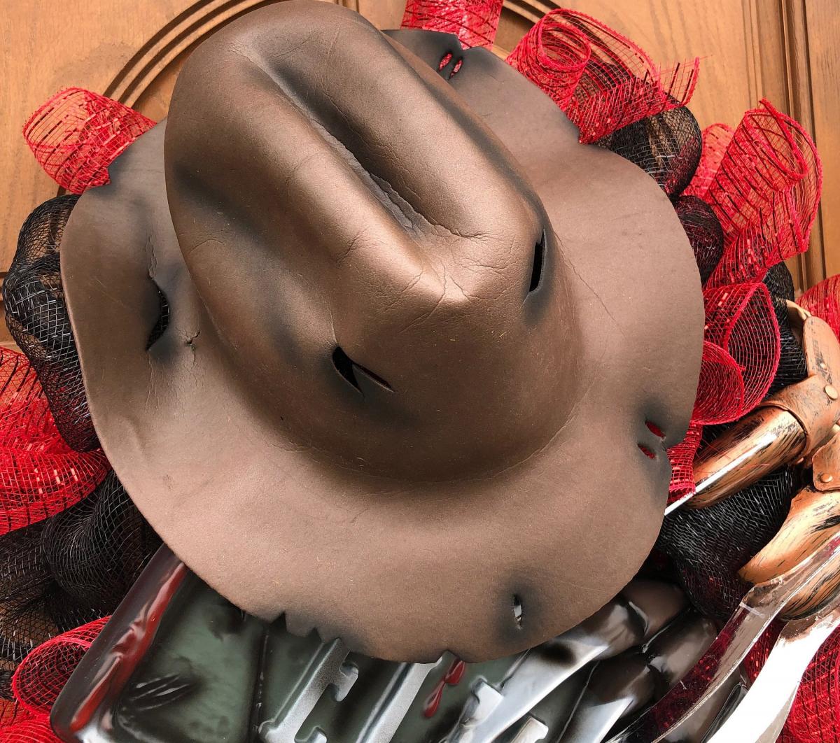Freddy Krueger Wreath - Halloween Nightmare on Elm Street Wreath