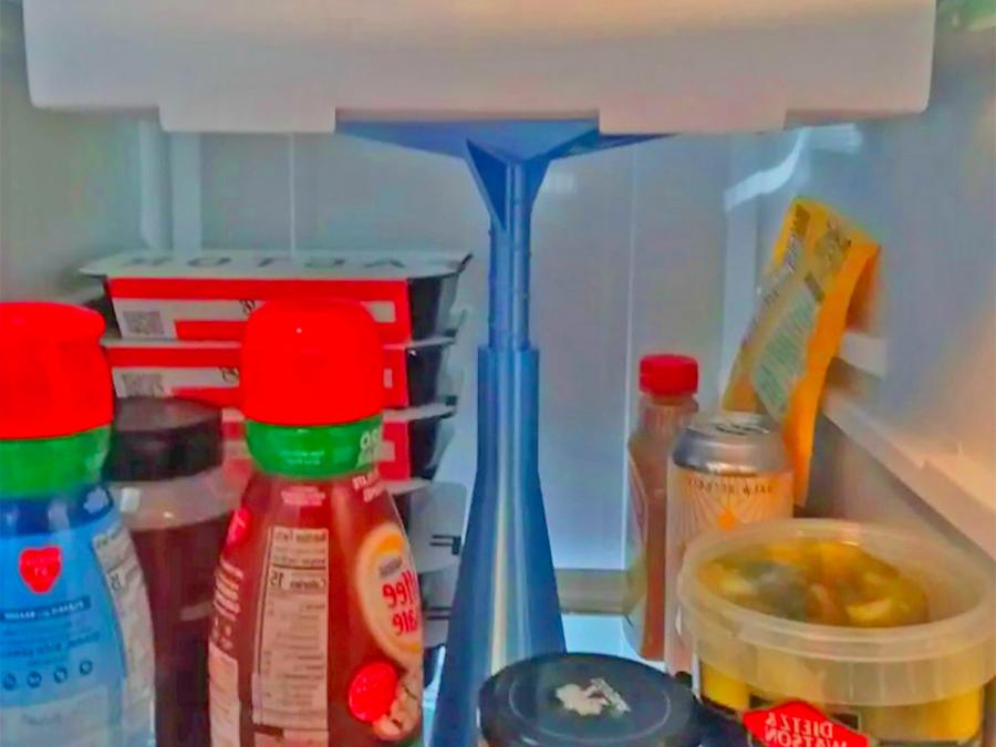 Fridge Pizza Box Stand Space Saver For Leftover pizza
