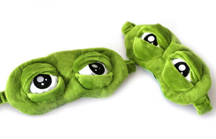Frog Eyes Sleep Mask - Adjustable eyes frog sleep mask