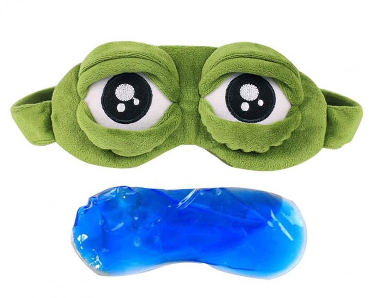 Frog Eyes Sleep Mask - Adjustable eyes frog sleep mask