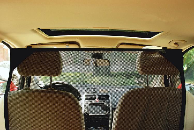 Front Seat Dog Barrier Keeps Your Pooch Out Of The Front Seat