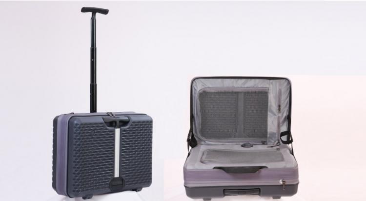 FUGU Expandable Luggage Doubles as a Work Desk When Opened