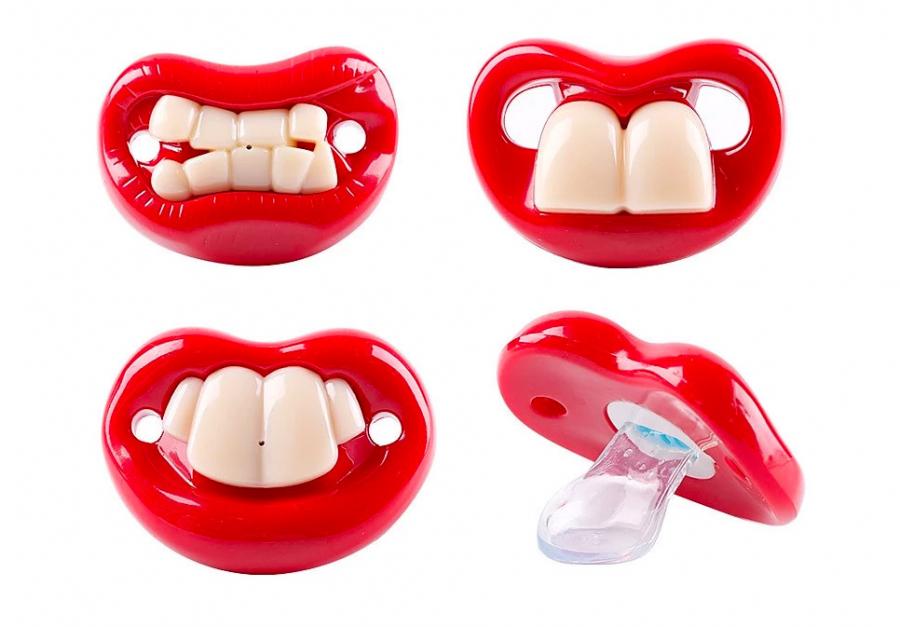 Funny Teeth Baby Pacifiers