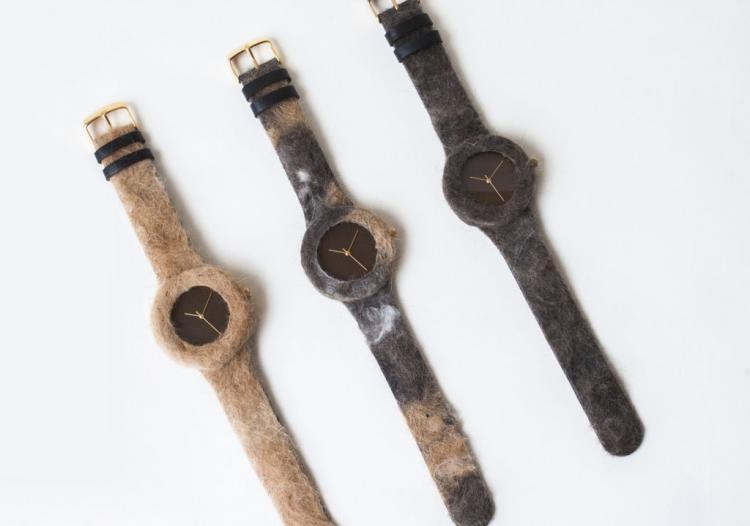 Fur Watch - Fur Watches Made from actual pet fur - send in your dog or cats fur for custom made fur watch