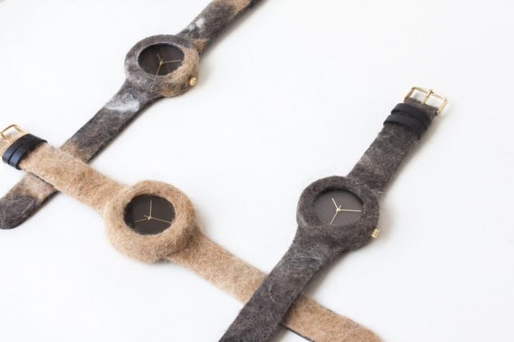 Fur Watch - Fur Watches Made from actual pet fur - send in your dog or cats fur for custom made fur watch