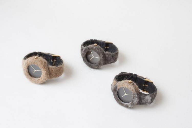 Fur Watch - Fur Watches Made from actual pet fur - send in your dog or cats fur for custom made fur watch