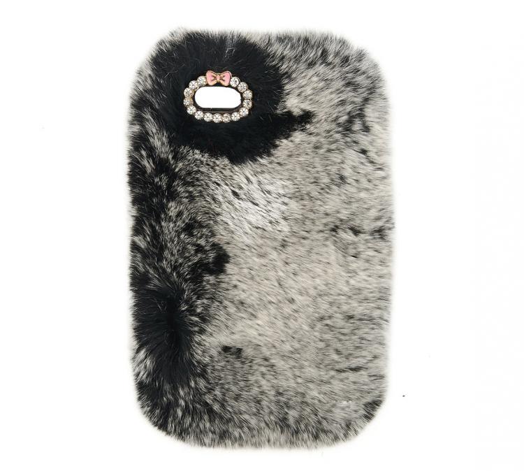 Fur iPhone Case - Grey