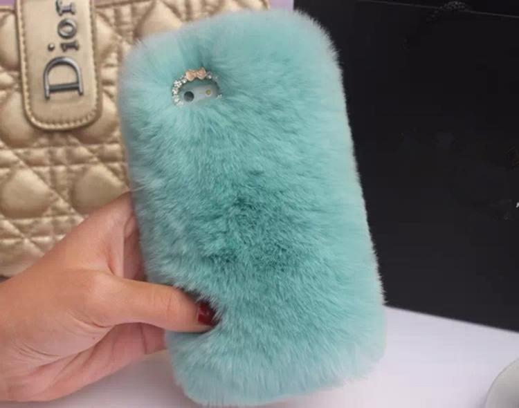Fur iPhone Case - Green