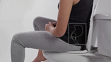 Turbo Fusion Pooping Stool - Toilet Squatting Stool elevates your legs for better flowing poop