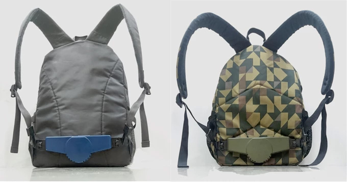 G2 Turbo Backpack Fan - Cooling Fan attaches to backpack to prevent back sweat