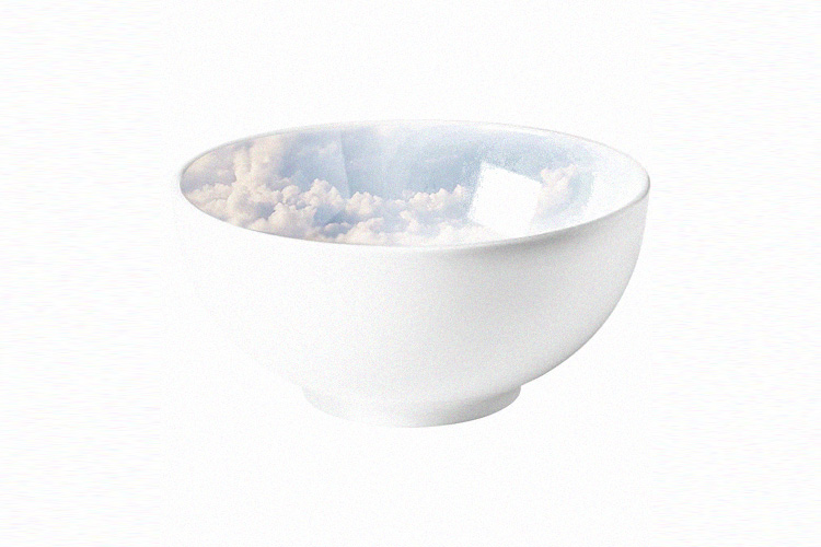 Universe Bowl - Bowl with a universe printed on the inside