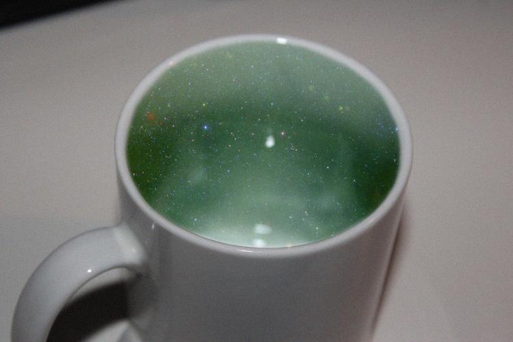 Universe Coffee Mug - Mug with a universe printed on the inside