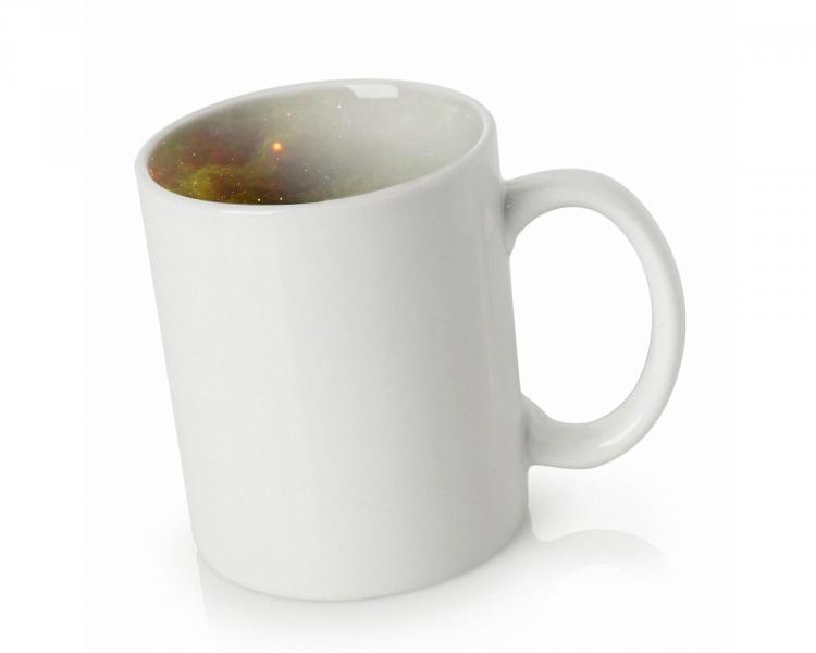 Universe Coffee Mug - Mug with a universe printed on the inside