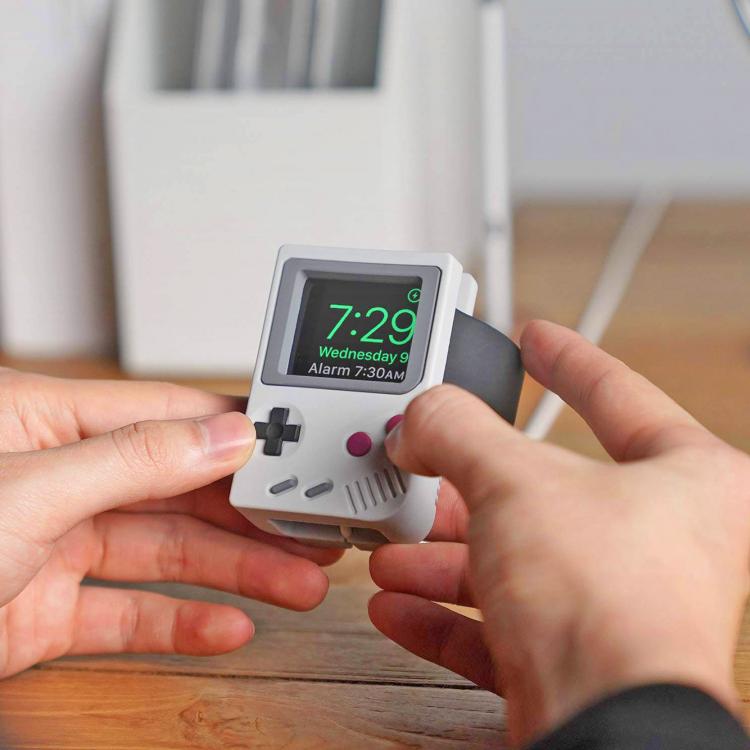 Elago W5 Game Boy Apple Watch Stand - Gameboy Smart Watch Wireless charging Nightstand