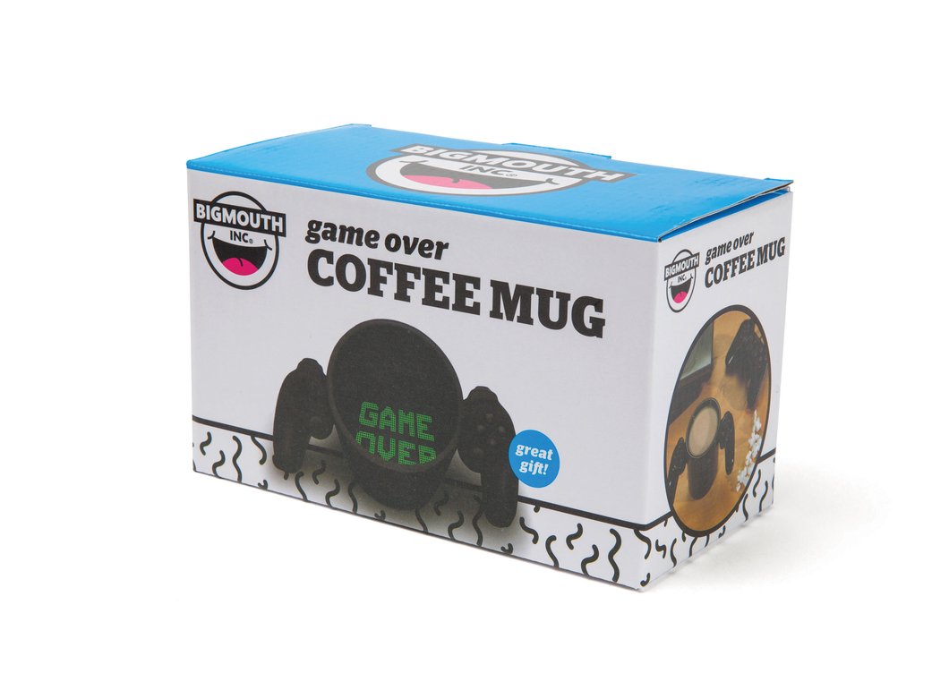 Game Over Mug - Game Controller Coffee Mug - Playstation remote mug