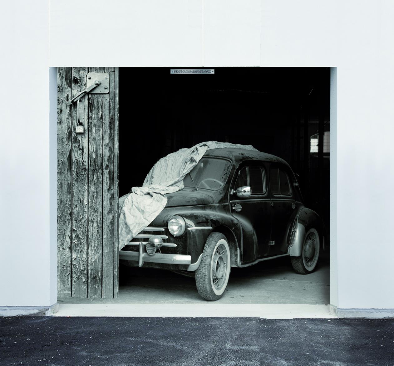 Garage Decals Make It Like There's an Airplane, Horse, or Giant Dump Truck In Your Garage - Style-your-garage illusion decals