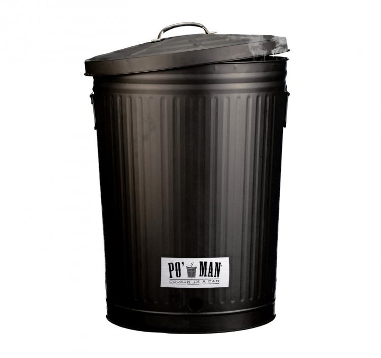 Trashcan BBQ Grill - Garbage Can Grill - Po' Man Charcoal Grill