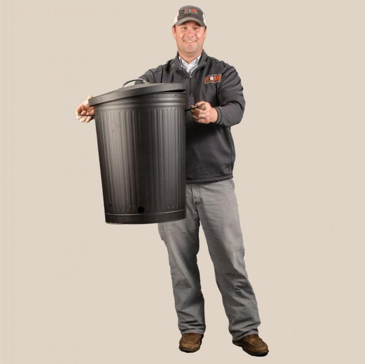 Trashcan BBQ Grill - Garbage Can Grill - Po' Man Charcoal Grill
