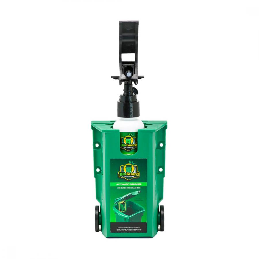 Binguard Automatic Garbage Can Spray Deodorizer and Cleaner