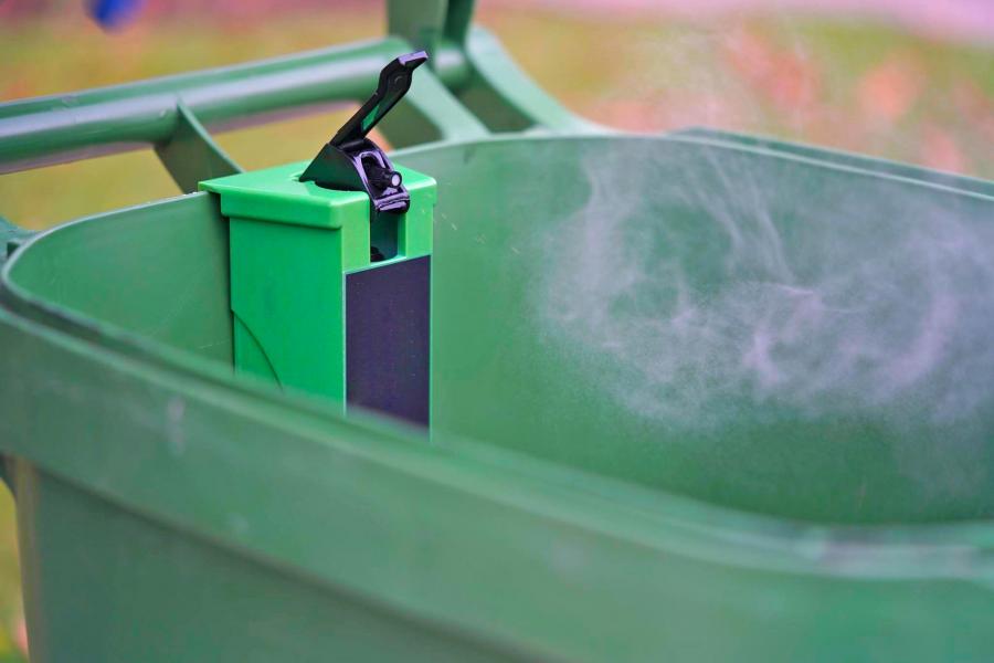 Binguard Automatic Garbage Can Spray Deodorizer and Cleaner