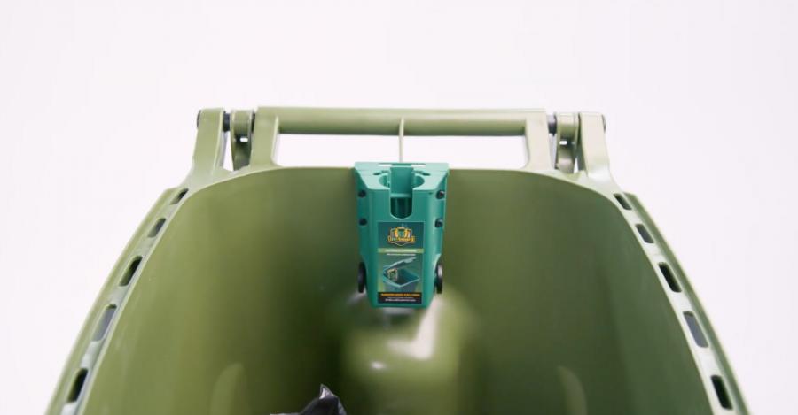 Binguard Automatic Garbage Can Spray Deodorizer and Cleaner