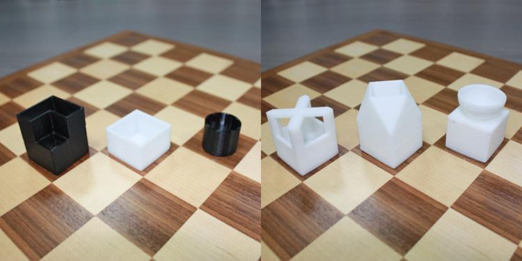 Garden Chess Set - Micro Planter Chess Pieces