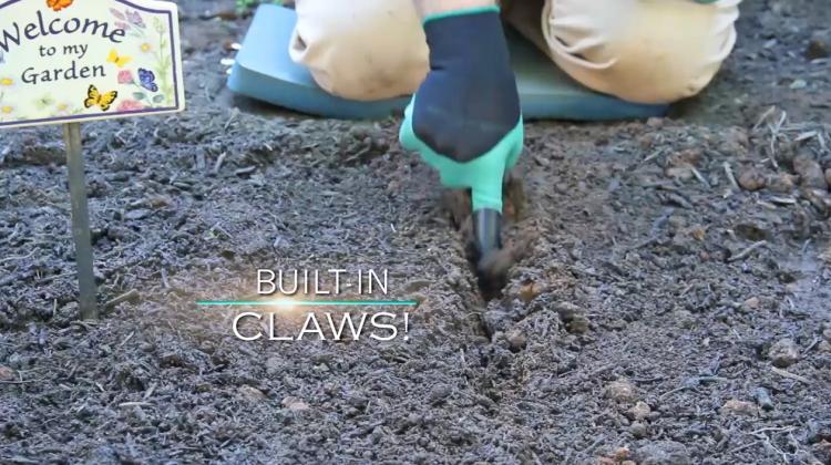 Garden Genie Gardening Gloves - Garden Gloves With Claws For Digging