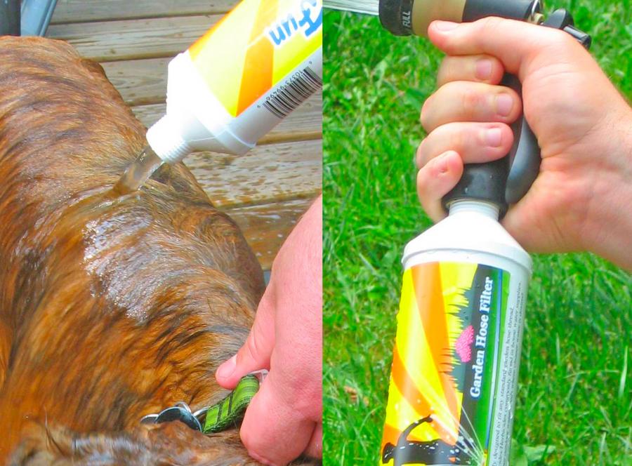 Garden Hose Chemical Filter hose attachment