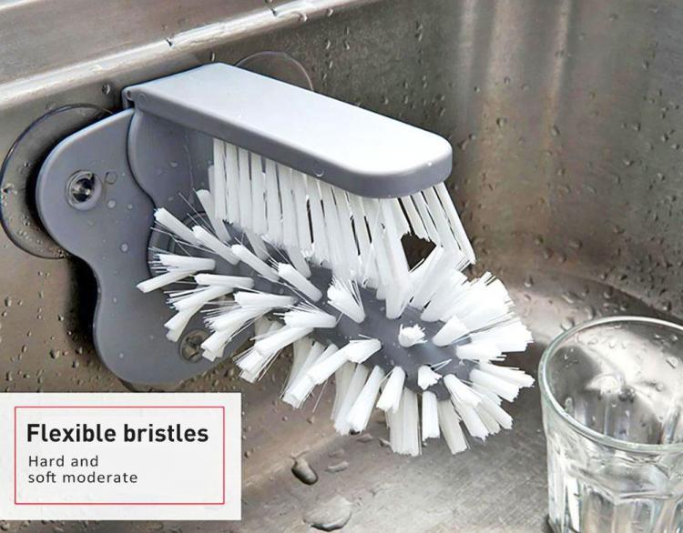Suction Cup Dish Brush