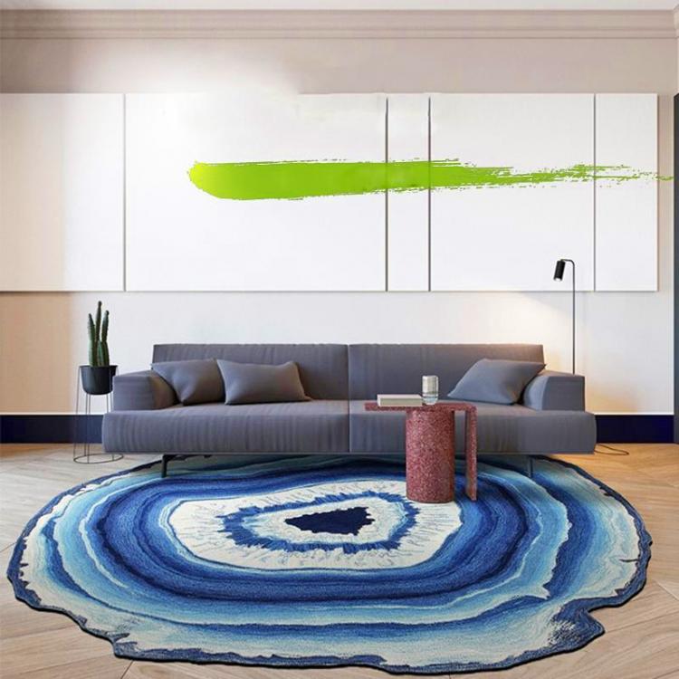 Geode Rock Floor Rug - Fantasy Crystal Geode rug
