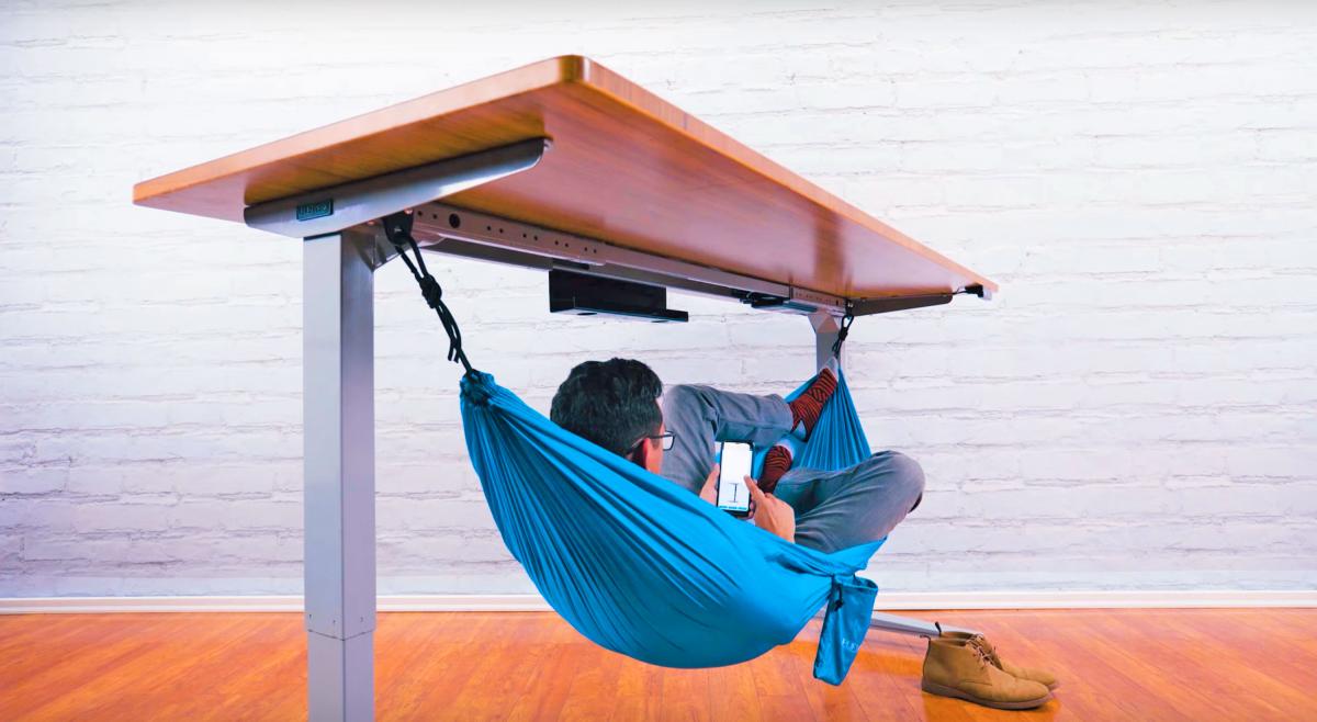 Under-Desk Hammock