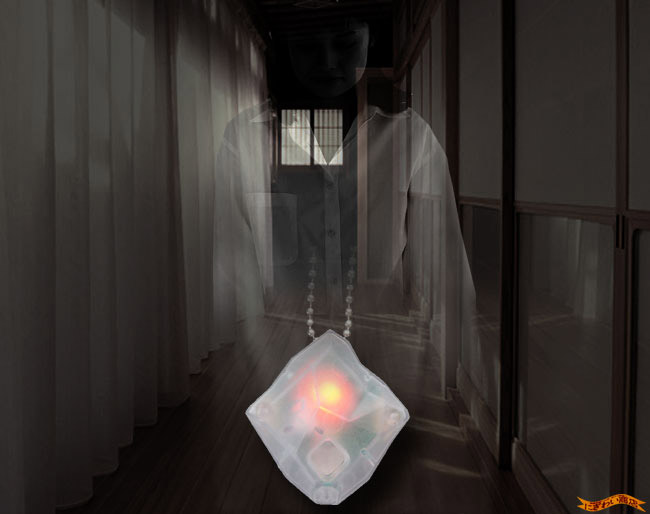 Ghost Detecting Stone Lights Up If a Ghost Is Nearby - Baketan Reiseki ghost finding rock