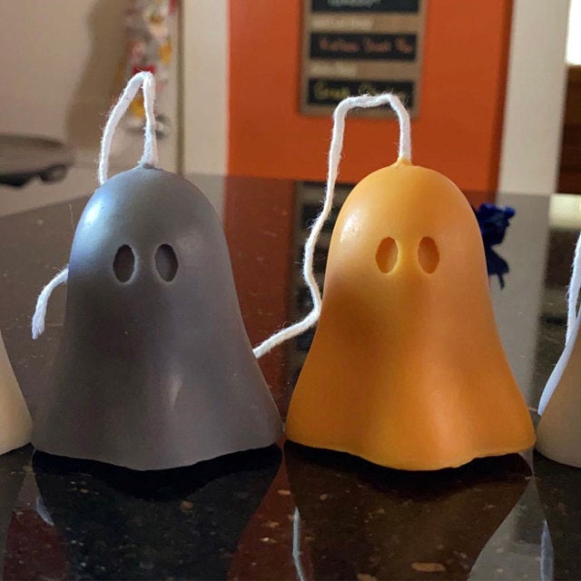 Ghost Shaped Candles