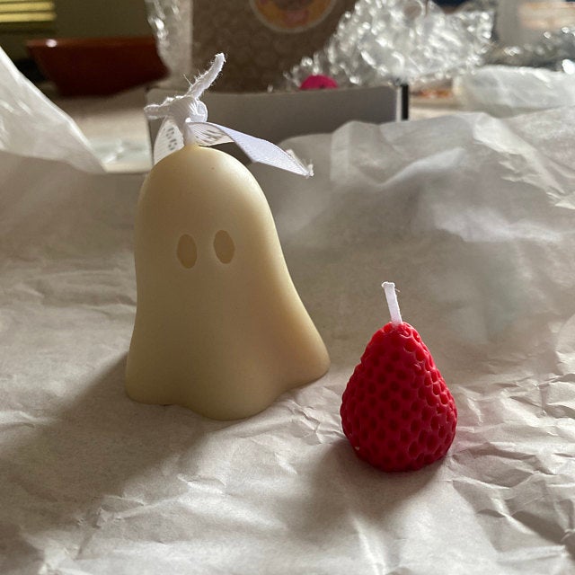 Ghost Shaped Candles