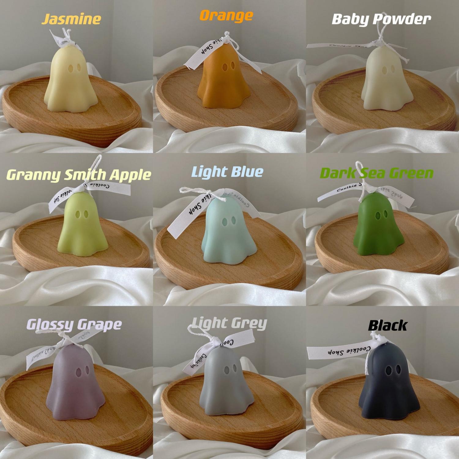 Ghost Shaped Candles