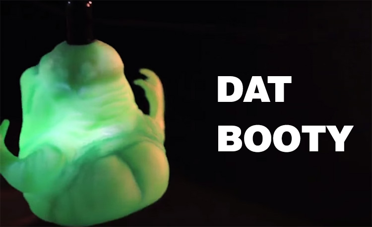 Ghostbusters Floating Slimer Halloween Decoration - DAT BOOTY