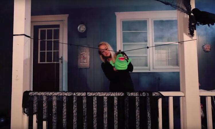 Ghostbusters Floating Slimer Halloween Decoration